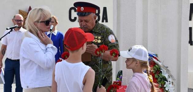 Вновь на Суровикинской земле почтили память бойца-сибиряка из нашей 229-ой стрелковой дивизии.