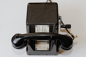 Телефон проводной. 1940 г